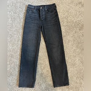 Aritzia Denim Forum Arlo High Rise Straight Leg Jean